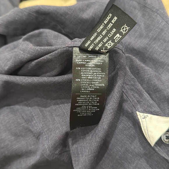 Tom Ford Mens Grey Dress Shirt - Picture 6 of 6